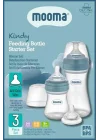Kindy Antikolik 150 ml, 250 ml PP Biberon Başlangıç Seti, Mavi