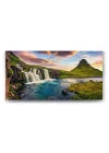 Kirkjufellsfoss Şelalesi Tablosu - 160x80cm