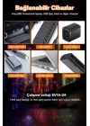 Kırmızı USB LED Gece Lambası, Cam Tüp, Dokunmatik, Mini Taşınabilir, Dim Edilebilir