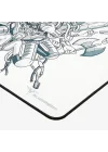 Klasse Blitz Speed Series 480x400x4 mm E-Sports Gaming Oyuncu Mouse Pad (G-Bear White)