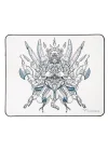 Klasse Blitz Speed Series 480x400x4 mm E-Sports Gaming Oyuncu Mouse Pad (G-Bear White)