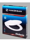 Mey İthalat® Klozet Kapağı Hakersan YuvarlakTip