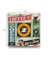 Kolaj Coffee Tablosu - 60x60cm