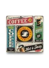 Kolaj Coffee Tablosu - 60x60cm