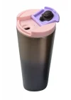 Komple 304 L Çelik Pembe 6 oz 473 ml Kahve Termos Mug cin227pm