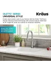 KPF-2620SFS Oletto Mutfak Bataryası, 40 cm, Noktasız Paslanmaz Çelik
