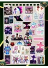 Kpop Demon Huntrix Saja Boys Sticker Seti 31 Adet Suya Dayanıklı