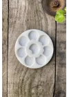 Kremalı Bisküvi Büyük Sekizli Mum Kalıbı (Silikon)