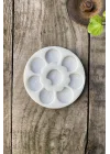 Kremalı Bisküvi Büyük Sekizli Mum Kalıbı (Silikon)