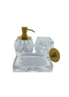 Kristal Diş Fırçalığı Şeffaf Renk 90X114X114 Mm