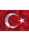 Kumaş Türk Bayrağı 20 x 30cm 10 Adet