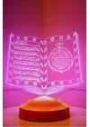 Kuran-ı Kerim 3d Led Lamba