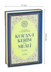 Kuranı Kerim Türkçe Mealli Orta Boy Lacivert - QR Kodlu, Sesli Dinleme