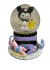 Kuromi Ve Pompompurin Gözü Açık Dev Boy Işıklı Müzikli Kar Küresi
