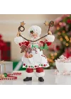 Kurt Adler Fabriche Noel Şefi Noel Baba Heykelcik, 30,5 cm