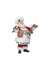 Kurt Adler Fabriche Noel Şefi Noel Baba Heykelcik, 30,5 cm