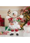 Kurt Adler Fabriche Noel Şefi Noel Baba Heykelcik, 30,5 cm