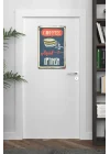 Kuşe Kağıt Duvar Posteri Retro Vintage Drtr0031