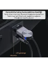 KUULAA Usb Bluetooth 5.0 3.5 Aux Receiver Aux Wireless Araç Kiti