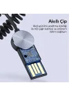 KUULAA Usb Bluetooth 5.0 3.5 Aux Receiver Aux Wireless Araç Kiti