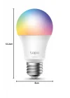 L530E 3.0, Matter Wi-Fi LED Akıllı Ampul, Çok Renkli, E27,60W 806 Amazon Alexa ve Google Home ile Çalışır, Renk Değiştirilebilir, Hub Gerekmez
