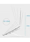 Laptop Standı Matebook Macbook Notebook Tablet Laptop Kademeli Yükseltici P1 Beyaz
