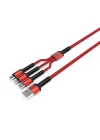 LC93 3 in 1 Usb Kablo Siyah