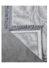 Leaves Dokuma Kilim Gri