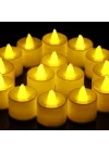 Led Mum A Kalite Premium 10 Adet Model Işıklı Tealight Piller Dahil
