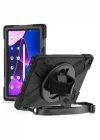 Lenovo ile uyumlu Tab M10 HD (2.Nesil) 2022 Defender Tablet Silikon - Siyah