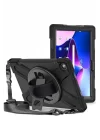 Lenovo ile uyumlu Tab M10 HD (2.Nesil) 2022 Defender Tablet Silikon - Siyah