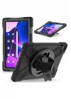 Lenovo ile uyumlu Tab M10 HD (2.Nesil) 2022 Defender Tablet Silikon - Siyah