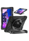 Lenovo ile uyumlu Tab M10 HD (2.Nesil) 2022 Defender Tablet Silikon - Siyah