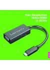 Lenovo usb-c - HDMI Adaptörü (gx90 m44577) siyah