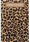 Leopard Print Diary 2023: Week to view, 9 x 6 inch, Perfect gift for women