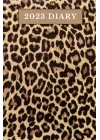 Leopard Print Diary 2023: Week to view, 9 x 6 inch, Perfect gift for women