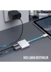 Lightning to 3.5mm Jack & Lightning Dönüştürücü | Çift Çıkış Adaptörü | Yüksek Ses Kalitesi ve Hızlı Şarj | Kulaklık Desteği | Şık ve Dayanıklı Tasarım