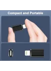 Lightning To USB Type C Dönüştürücü Adaptör x 2 Adet – IPhone & IPad Uyumlu/Iphone 14e Kadar Uyumlu
