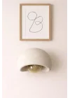 Limon 3D Desing Aplik Rustik E27 Modern Avize Bohem Beton Görünüm (E27 Ampul Dahildir.) BTN-APLK-1-BJ