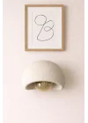 Limon 3D Desing Aplik Rustik E27 Modern Avize Bohem Beton Görünüm (E27 Ampul Dahildir.) BTN-APLK-1-BJ