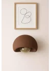 Limon 3D Desing Aplik Rustik E27 Modern Avize Bohem Beton Görünüm (E27 Ampul Dahildir.) BTN-APLK-1-KH
