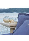 Linens Linx Küçük Vazo Gri Amber