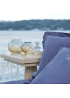 Linens Linx Küçük Vazo Gri Amber