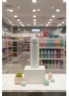 Lisanslı Klasik Serisi Flip Top Yalıtımlı Termos 450 Ml Çift Katmanlı Çelik Beyaz, 2019306610101