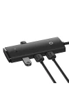 Lite 4in1 Multifonksiyonel Type-C Hub Dock Station Siyah