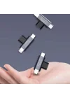 Livx Type C To Lightning/Type C Şarj ve 5Gbps Veri Aktarımı iPhone Yuva Çevirici Dönüştürücü Otg Adaptör Otgbt İkili Paket
