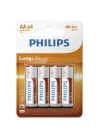 Longlife Çinko Pil AA X4 (R6L4B/10)