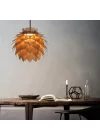 Lotus Ahşap Avize 4 renk Modern Bohem Rustik Avize Tekli Sarkıt Lamba Butik Otantik Aydınlatma Cafe Salon Mutfak Yemek Masası Hol Antre
