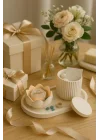 Lotus Form Dekoratif Set – Minimalist & Şık Tasarım (4 Parça)