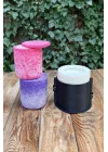 LOYA 2 Dairesel Kapaklı Kasnaklı Silikon Kap Kalıbı